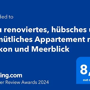 Neu Renoviertes, Hübsches Und Gemütliches Mit Balkon Und Meerblick Apartamento Costa De Antigua